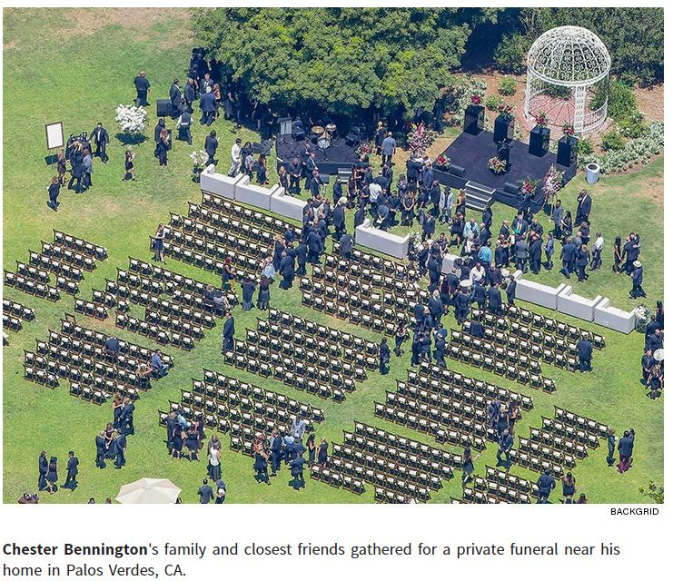 В США попрощались с солистом Linkin Park