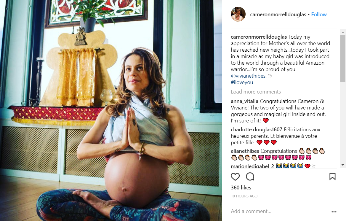 Майкл Дуглас впервые стал дедом