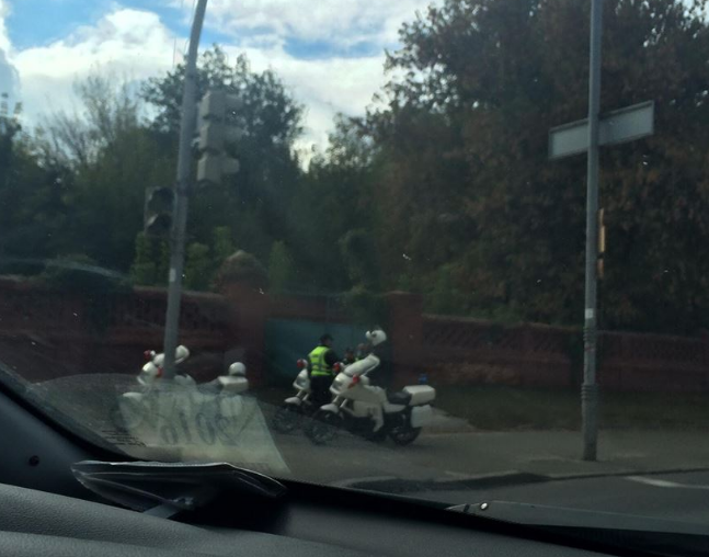 Столичные "копы" пересели на двухколесных железных коней