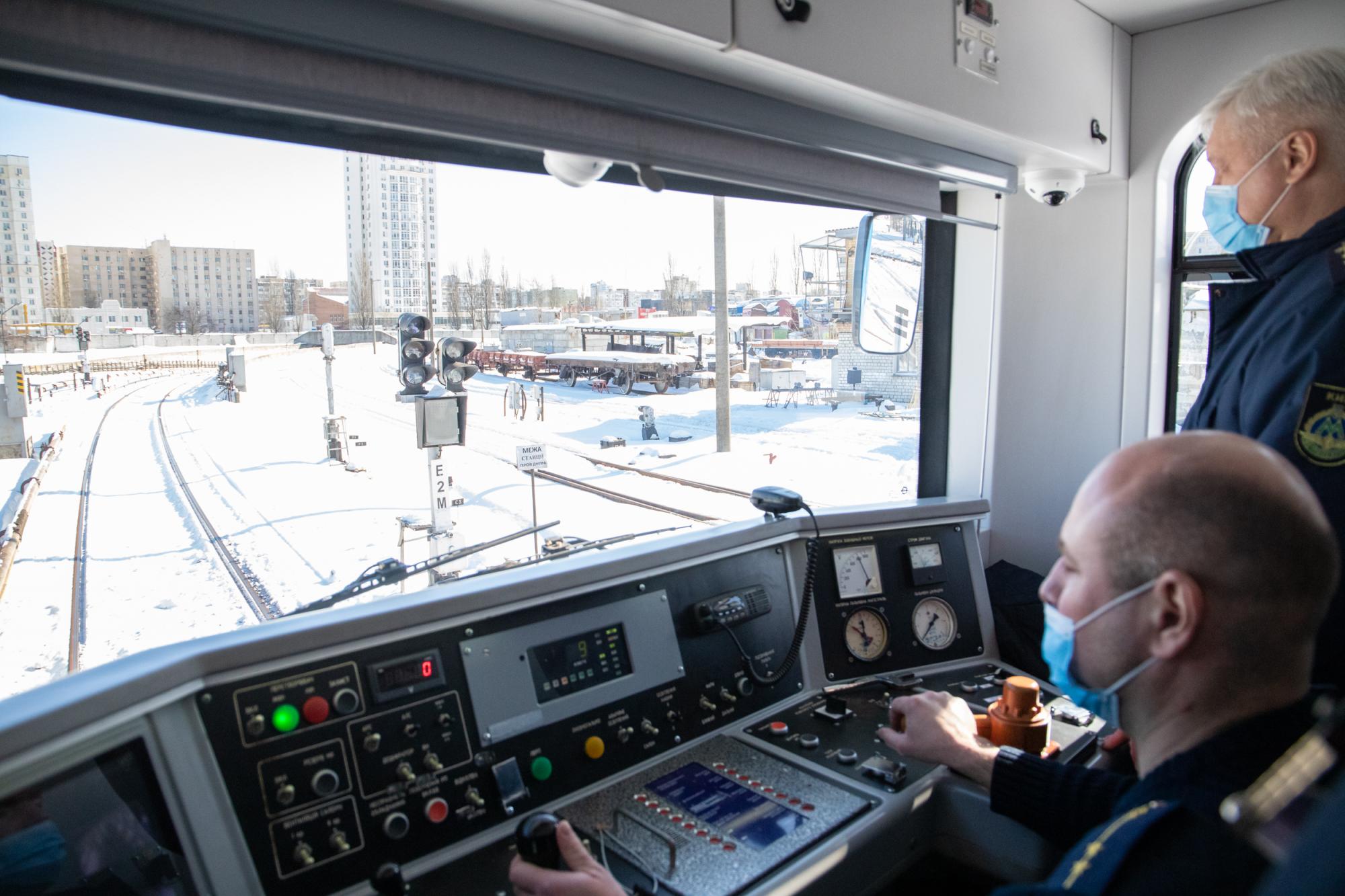 Киянам показали новий поїзд, який невдовзі з'явиться в метро
