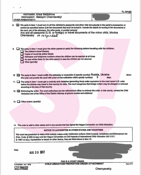 &quot;Может похитить&quot;: стало известно, почему Седоковой запрещают видеться с дочерью