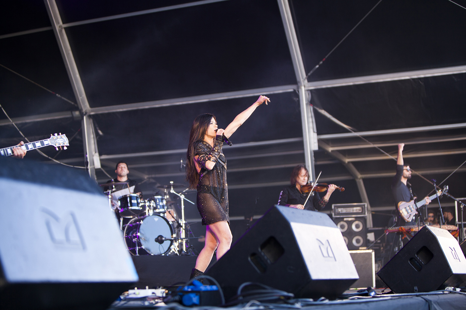 Руслана &quot;зажгла&quot; в фан-зоне Евровидения 2018 в Лиссабоне (фото, видео)