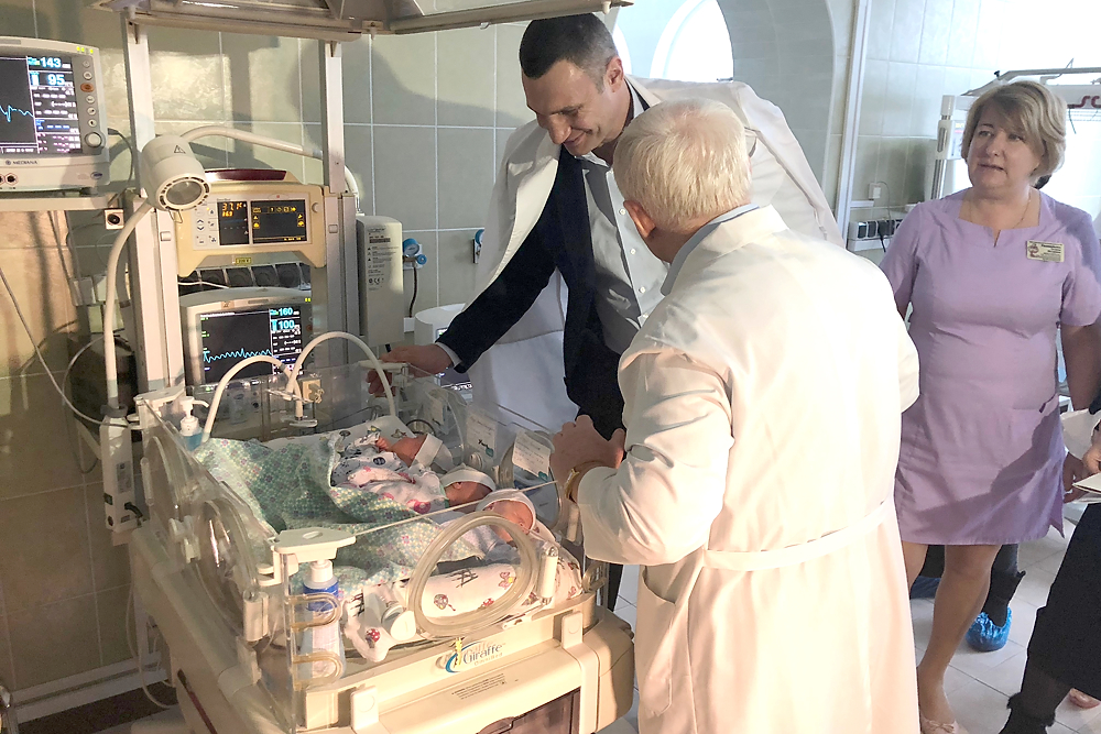 5-й роддом в Киеве станет одним из трех перинатальных центров, создаваемых в столице - Кличко