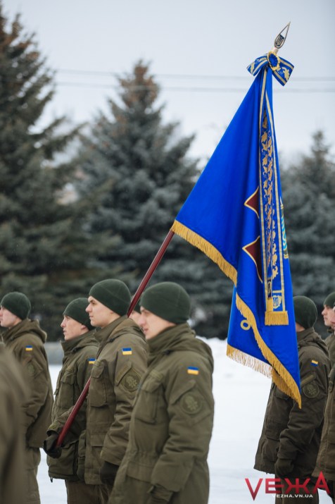 УВінниці військові підтримали полонених моряків і провели флешмоб (фото, відео)