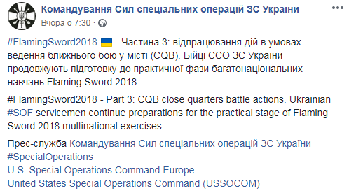У мережі показали вражаючі навчання українських спецназівців (фото)