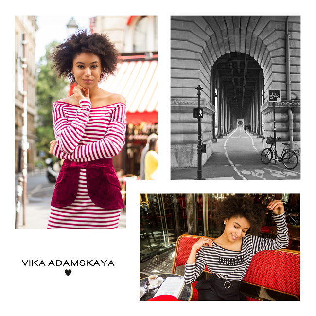 День тельняшки: украинская дизайнер показала, как и с чем носить главный атрибут парижских красоток