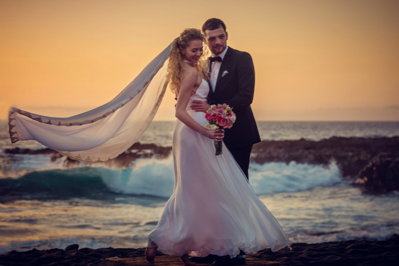 "Свадьба моей мечты": известная украинская дизайнер вышла замуж на Канарских островах (фото)