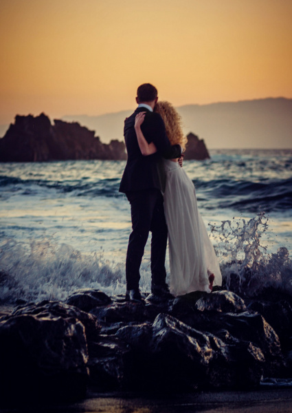 &quot;Свадьба моей мечты&quot;: известная украинская дизайнер вышла замуж на Канарских островах (фото)