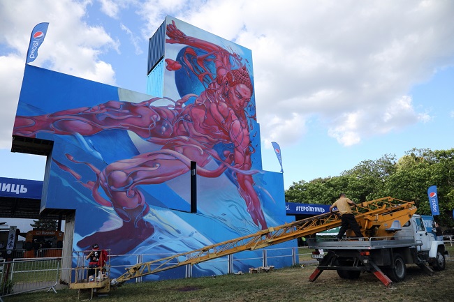 Во время Atlas Weekend будет проходит графити-батл