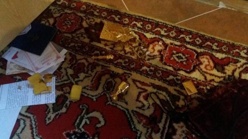 В Киеве ограбили храм УПЦ МП: стали известны подробности