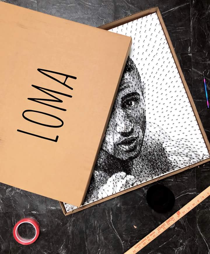 Гвозди и нитки: Ломаченко посвятили необычную картину