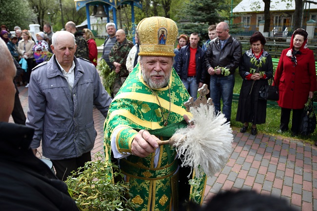 Настоятель Свято-Ильинского храма в Чернобыле Николай Якушин
