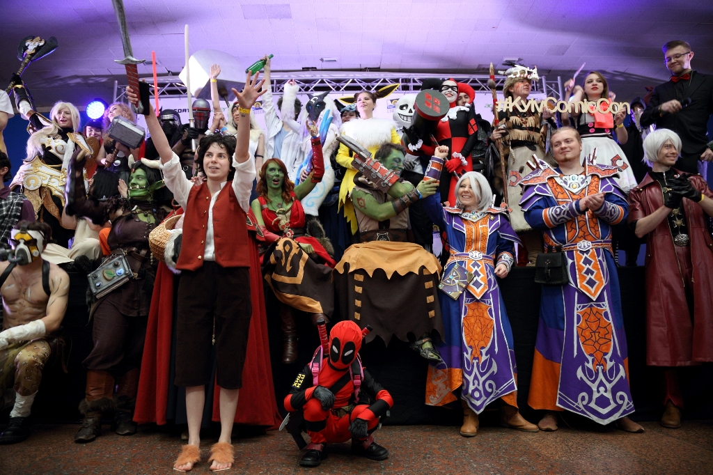 Орки, эльфы, сталкеры и прочие представители поп-культуры открывали Kyiv Comic Con 