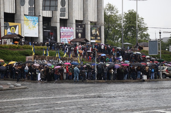 Очередь на Kyiv Comic Con 