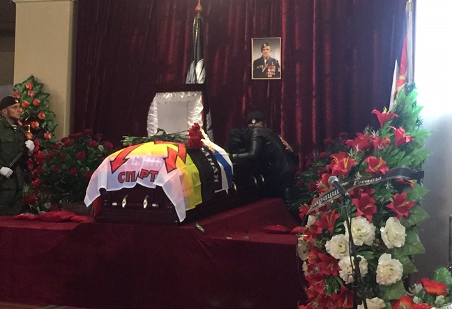 Похороны Моторолы: в &quot;ДНР&quot; попрощались с главарем боевиков