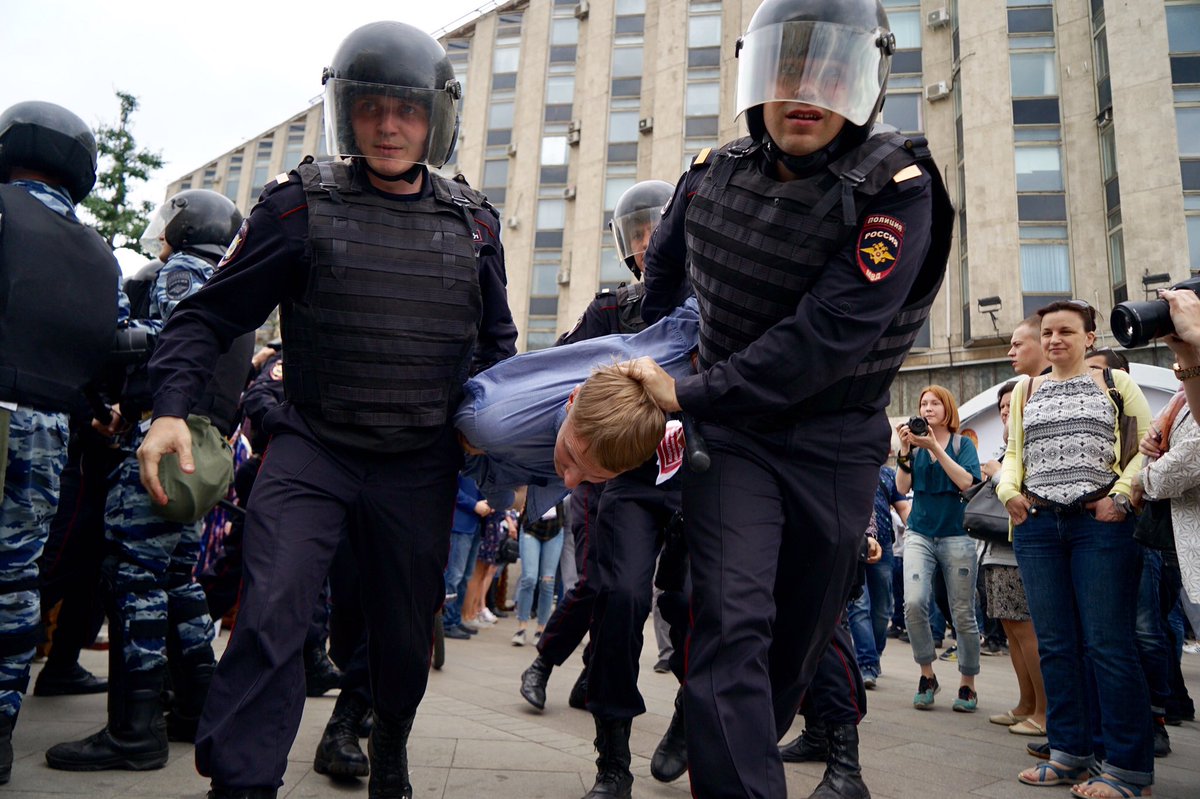 У розгоні протестів у Москві брав участь ще один колишній "беркутівець"