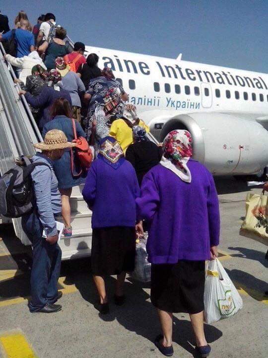 У мережі продемонстрували значимість безвізу для літніх авіапасажирів в Україні