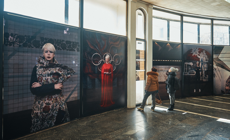 ONUKA презентувала приголомшливий арт-проект у київському метро (фото)