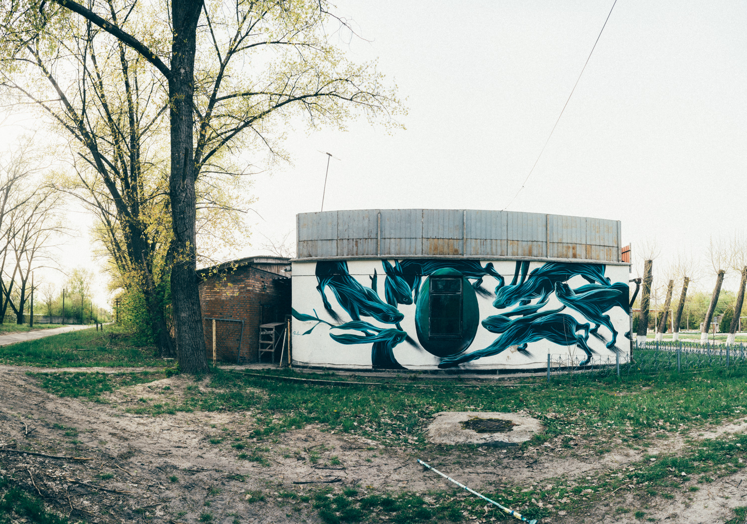 мурал чербобыль