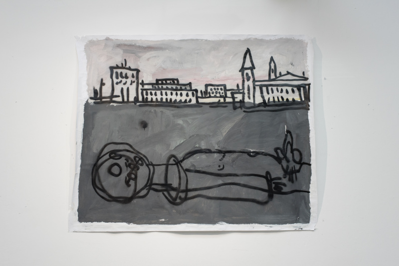 В Лавре презентовали проект Романа Михайлова о "Страхе" человека