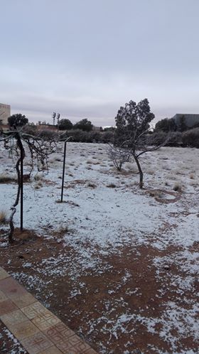 У пустелі Сахара знову снігопад (неймовірні фото)