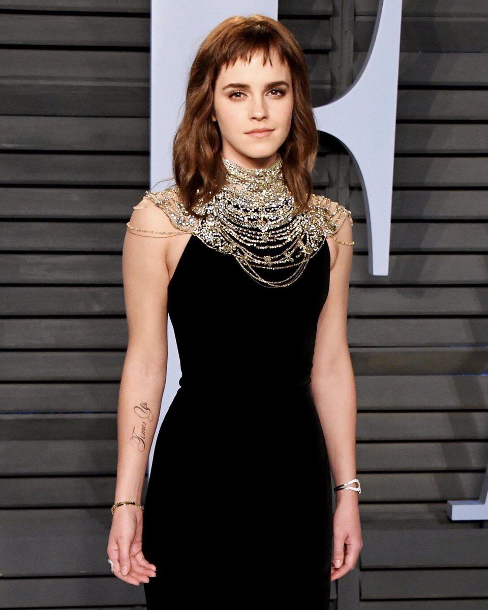 Оскар 2018: Емма Уотсон осоромилася через помилку в татуюванні