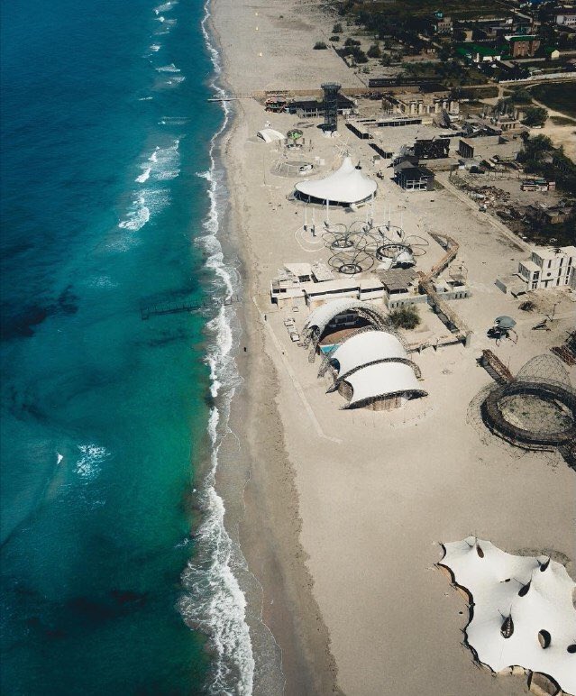 &quot;Мимикрия в Абхазию&quot;: в сети показали место, где раньше был КаZантип (фото)