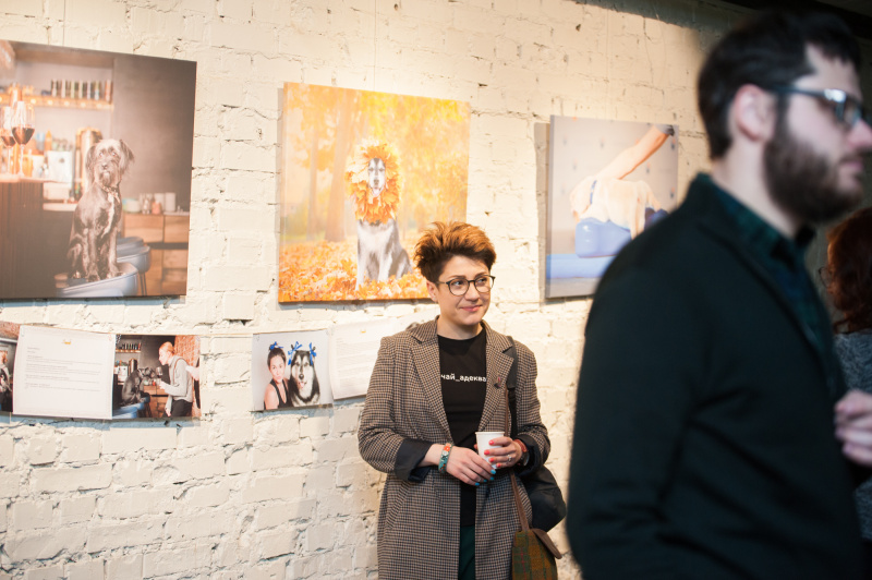 "Четырехлапое alter ego": как в Киеве прошла акция "Art to Help" (фото)