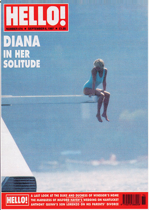 Принцесса Диана в купальнике (Фото - hellomagazine.com) alt