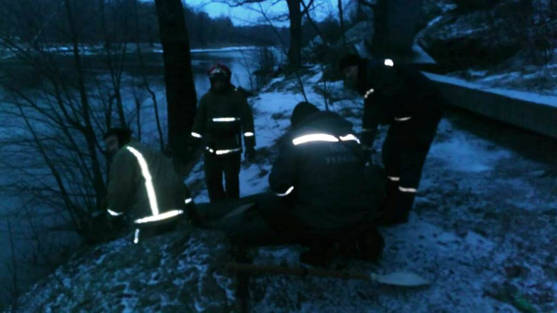 У Житомирі жінка стрибнула з 45-метрового мосту