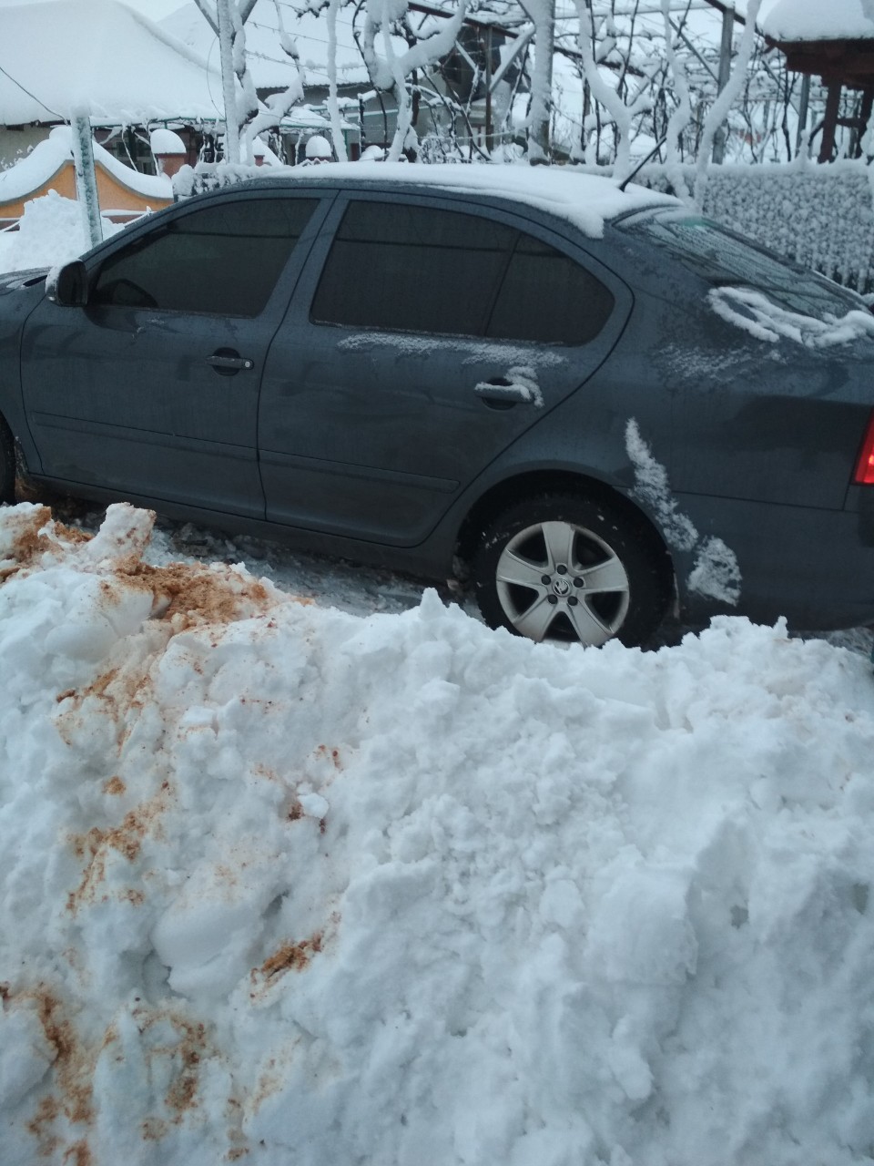 Снежный апокалипсис: Закарпатье заметает снегом (фото)