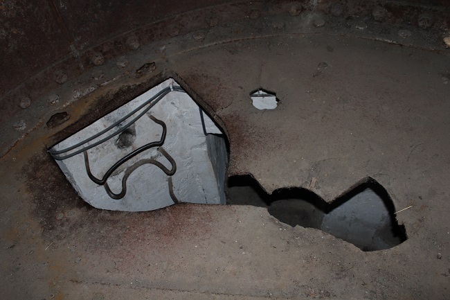  Розрив снаряда в Доті