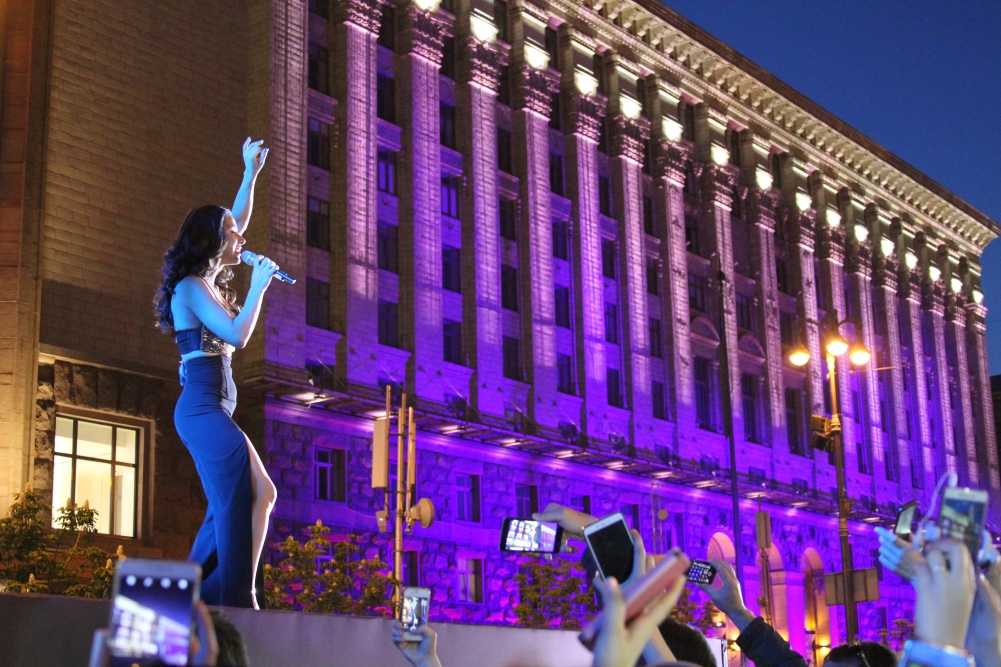 Злата Огневич стала хедлайнером открытия Eurovision Village на Майдане