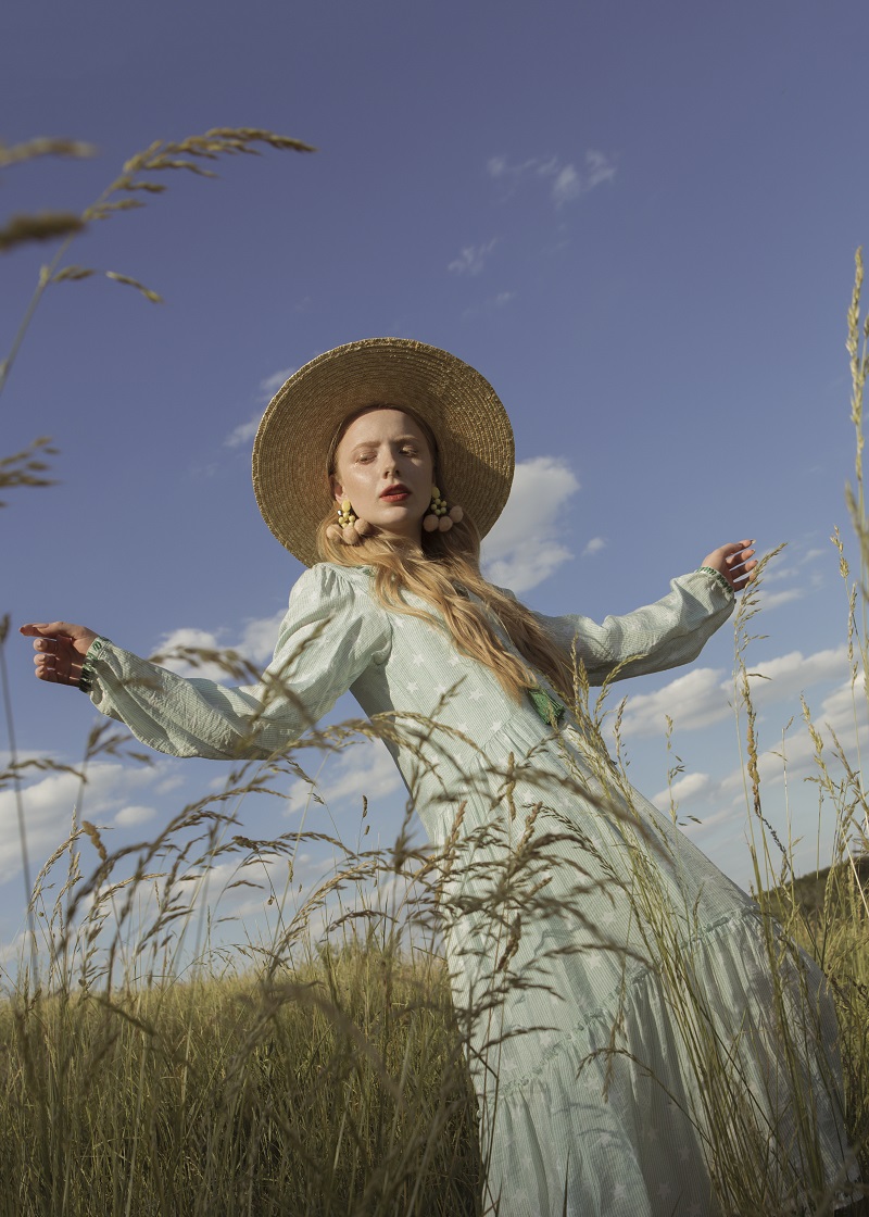 Певица INGRET перевоплотилась в бохо-диву для известного украинского бренда (фото)