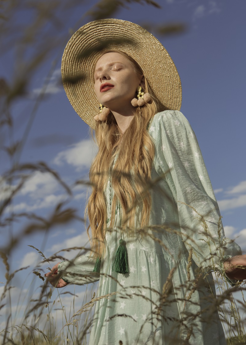 Певица INGRET перевоплотилась в бохо-диву для известного украинского бренда (фото)