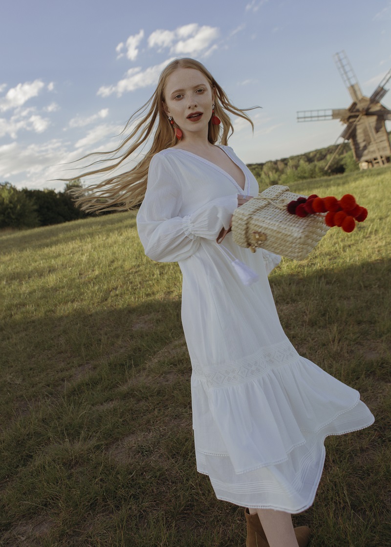 Певица INGRET перевоплотилась в бохо-диву для известного украинского бренда (фото)