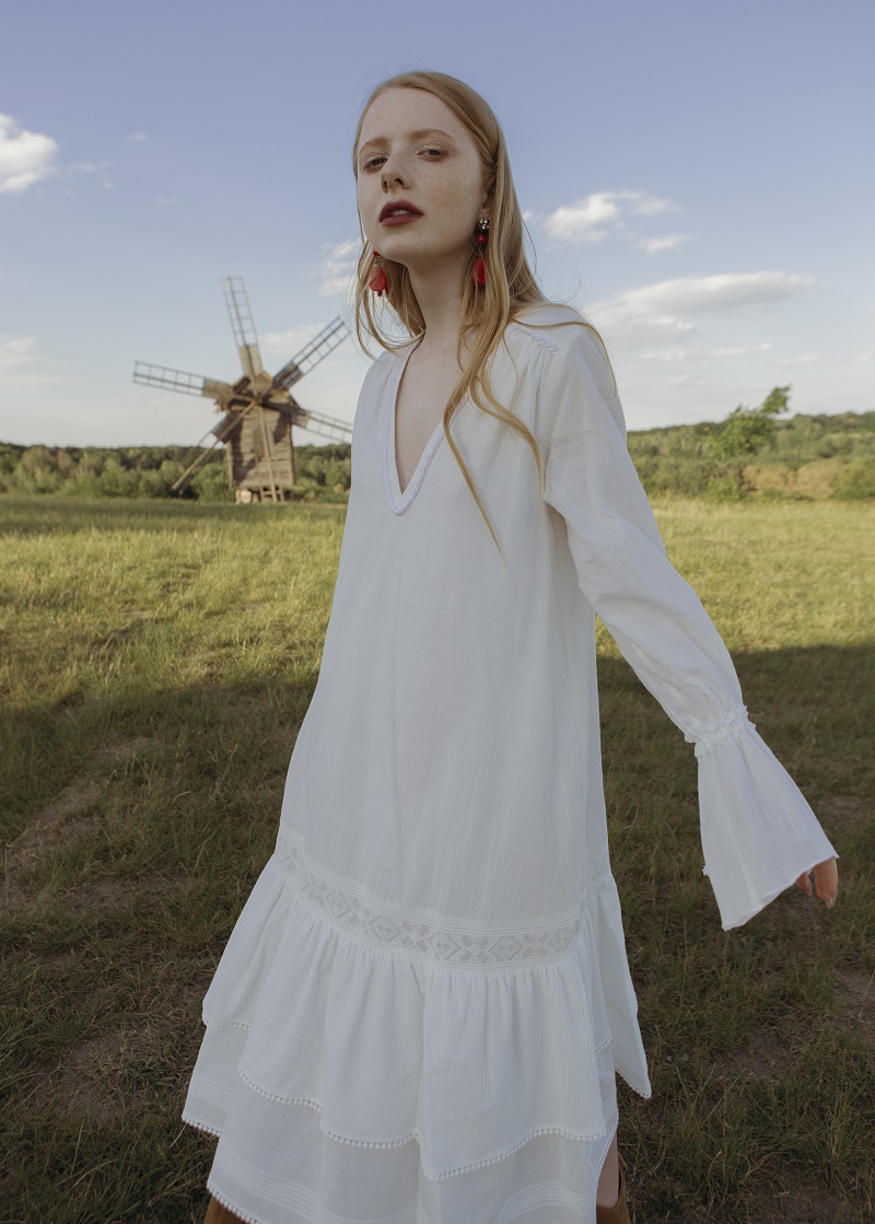 Певица INGRET перевоплотилась в бохо-диву для известного украинского бренда (фото)