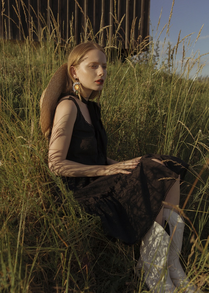 Певица INGRET перевоплотилась в бохо-диву для известного украинского бренда (фото)