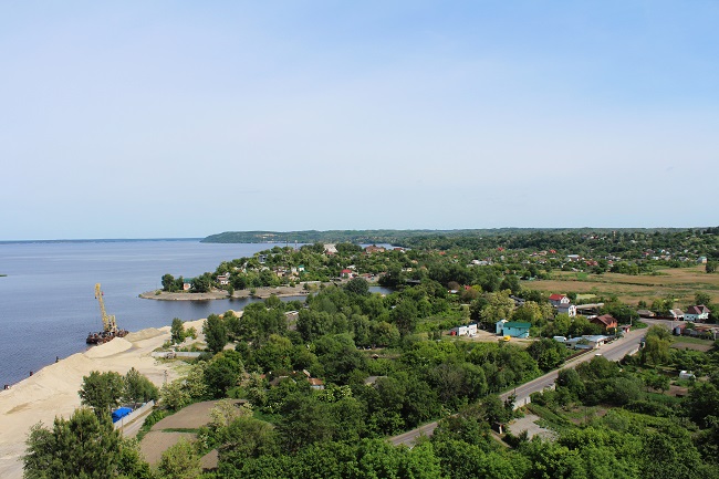 Село Триполье, панорама