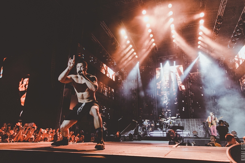 Бешеный заряд: Imagine Dragons отгремели в Киеве (фото, видео)