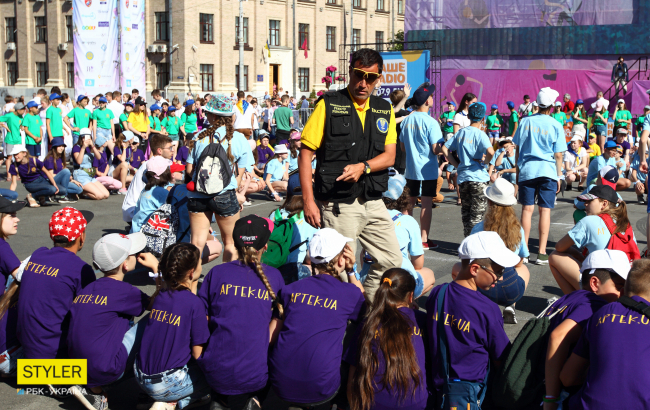 В Киеве дети установили новый танцевальный рекорд: яркие фото