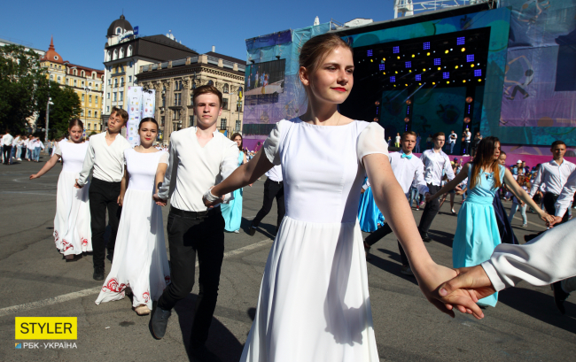 В Киеве дети установили новый танцевальный рекорд: яркие фото