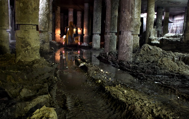 Стан розкопу на Поштовій площі
