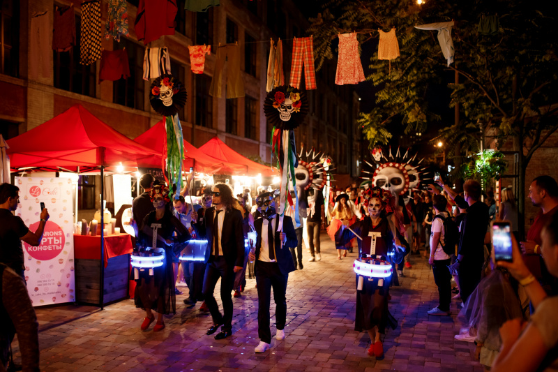 Ola-ola Santa Muerte! У Києві пройшов перший карнавал від Ulichnaya Eda (фото)