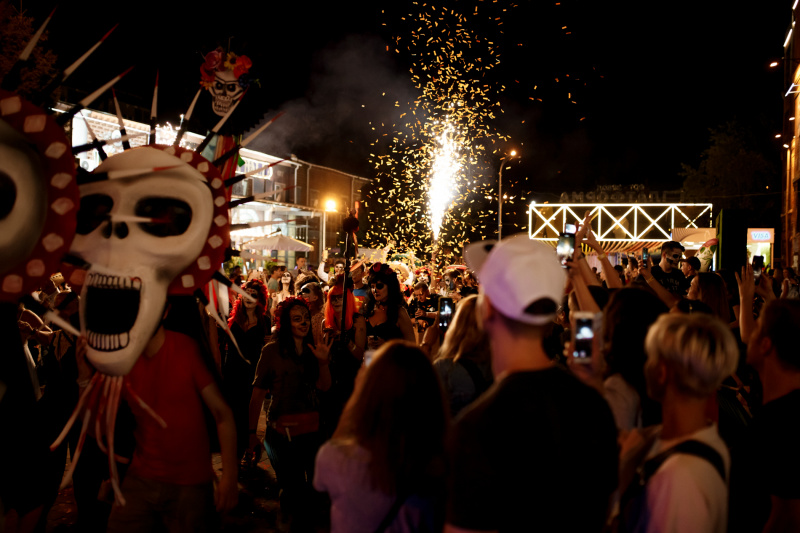 Ola-ola Santa Muerte! У Києві пройшов перший карнавал від Ulichnaya Eda (фото)