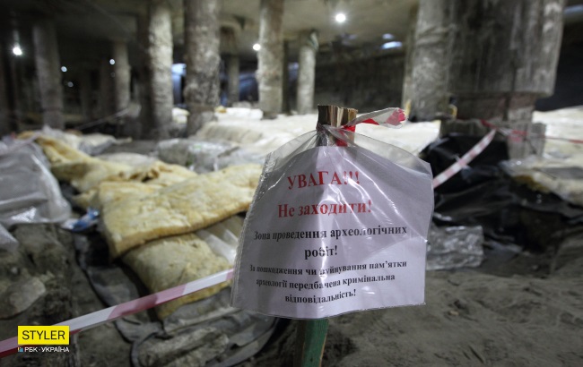 Підтоплення розкопок на Поштовій: унікальні знахідки часів Київської Русі вкотре під загрозою