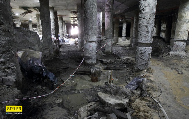 Підтоплення розкопок на Поштовій: унікальні знахідки часів Київської Русі вкотре під загрозою