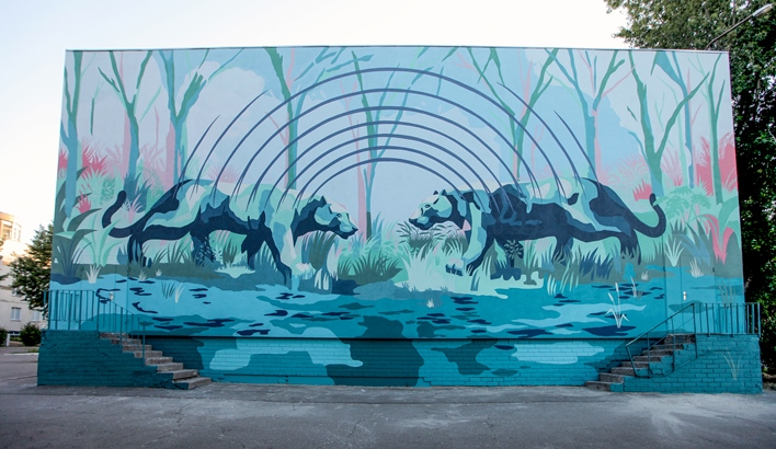 Лучшие картины: украинские муралы попали в топ произведений уличного искусства