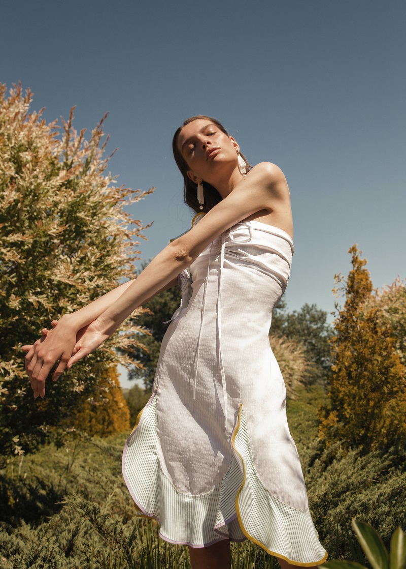 Цветочная легкость: дизайнер Надя Дзяк представила коллекцию Pre-Spring 2019