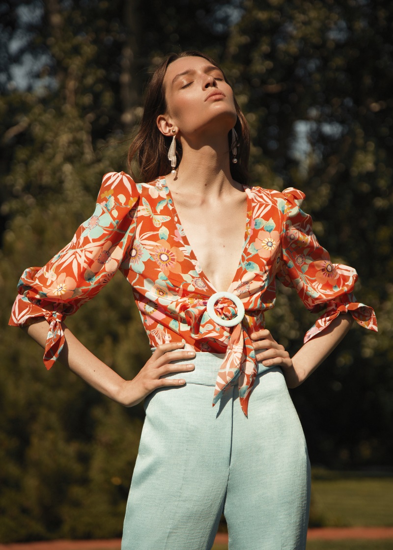 Квіткова легкість: дизайнер Надя Дзяк представила колекцію Pre-Spring 2019